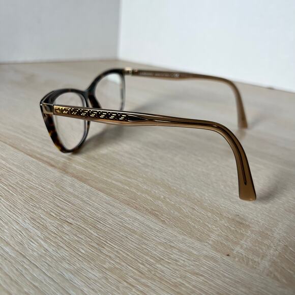 Versace Mod.3255 108 Eyeglasses Brown Tortoise Shell Frames 54-17-140 Italy - Picture 7 of 8